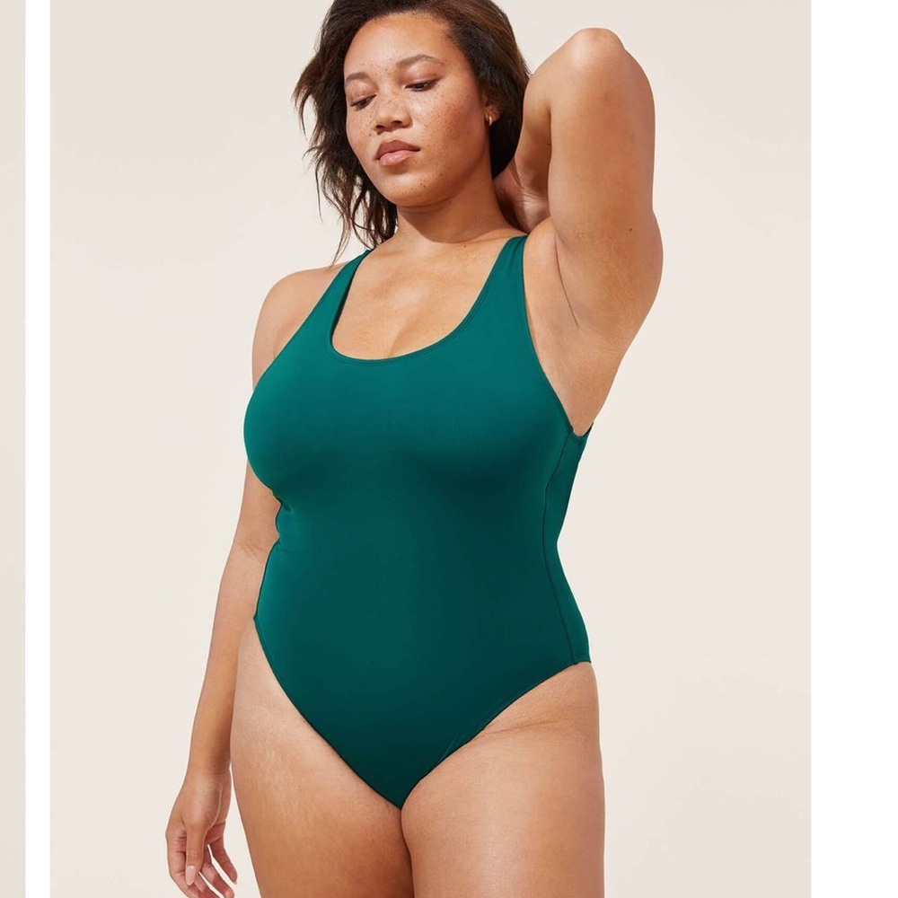 NEW Andie Swim The Tulum One Piece - Teal | L Tall